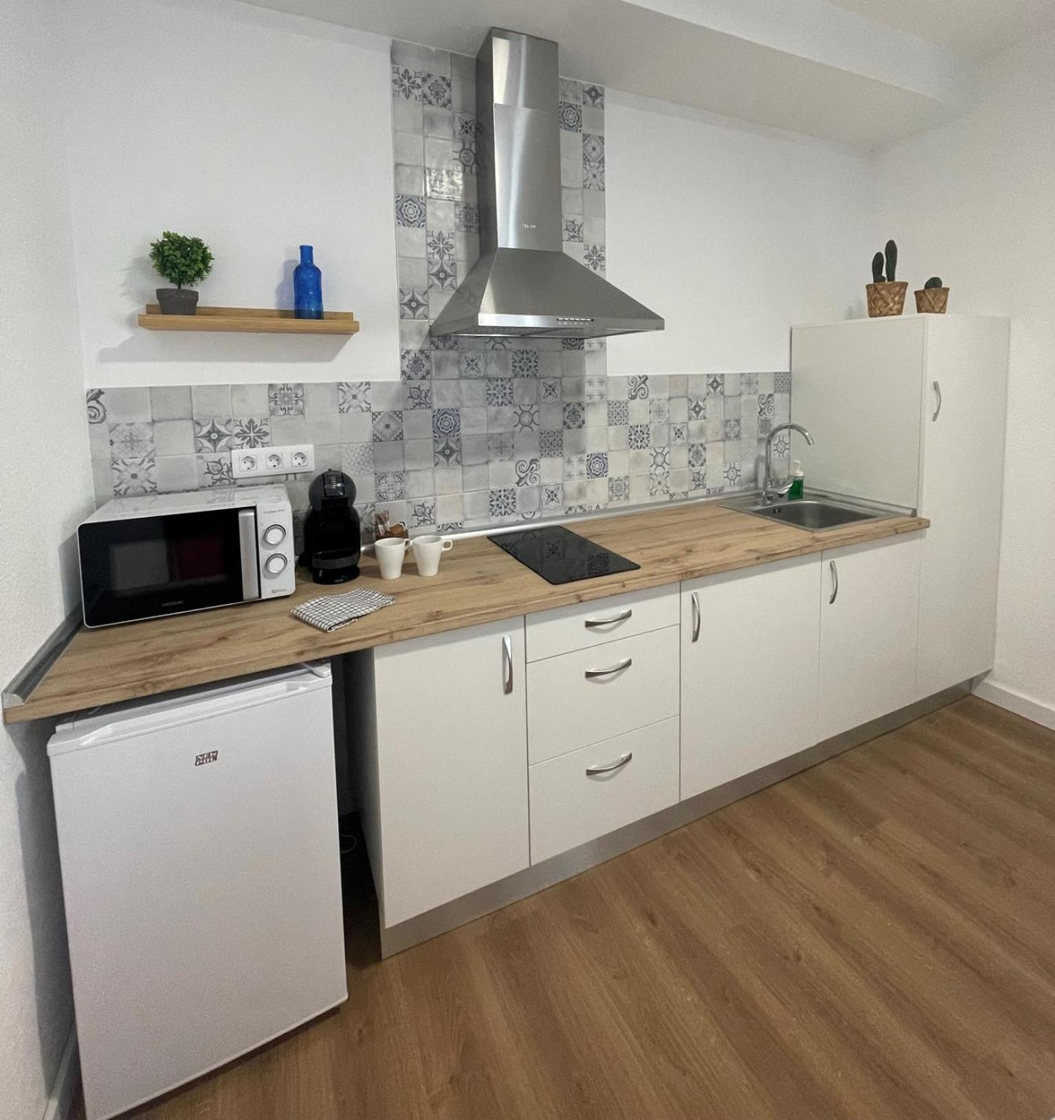 Appartamento Blanco Y Anil Plaza Valdepeñas Esterno foto