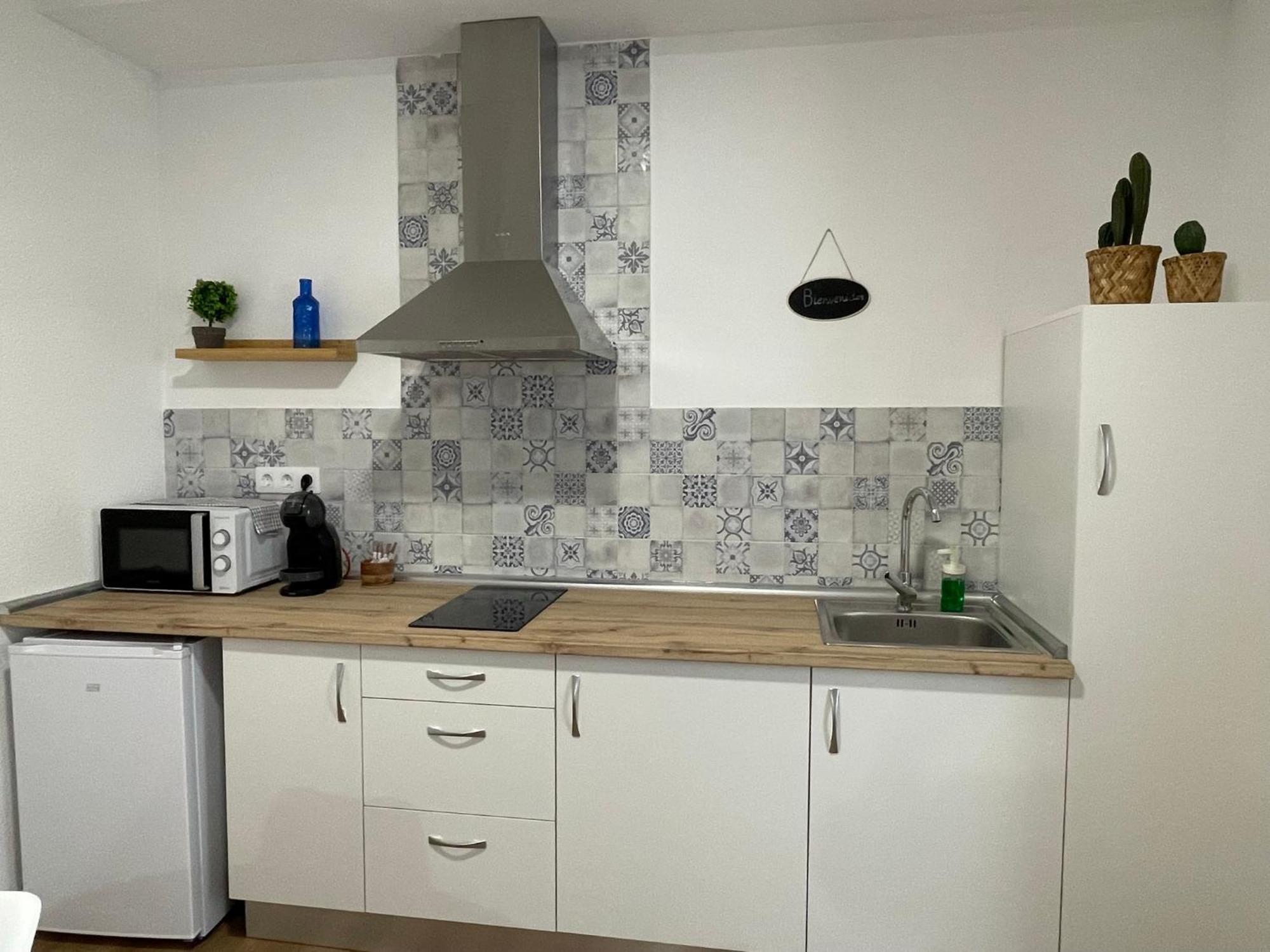 Appartamento Blanco Y Anil Plaza Valdepeñas Esterno foto